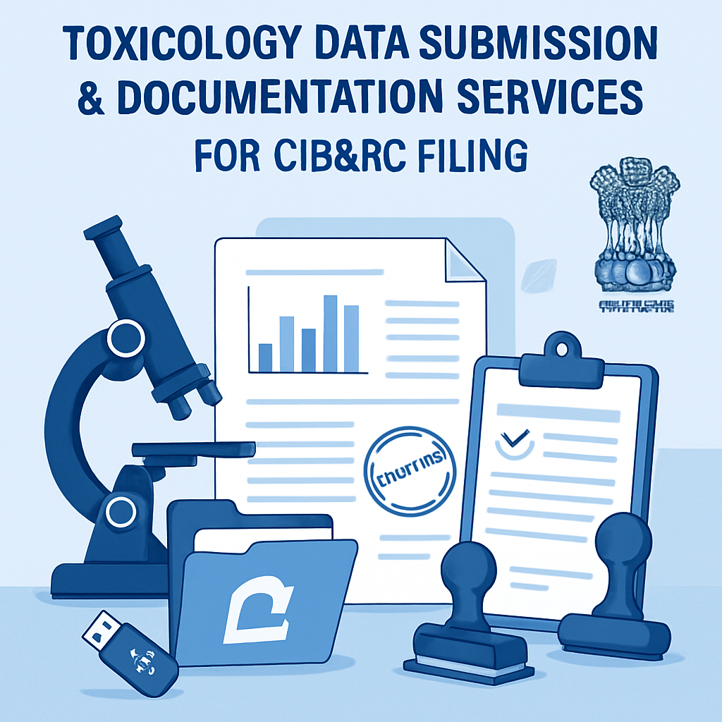 Toxicology Data Submission & Documentation Services for CIB&RC Filing
