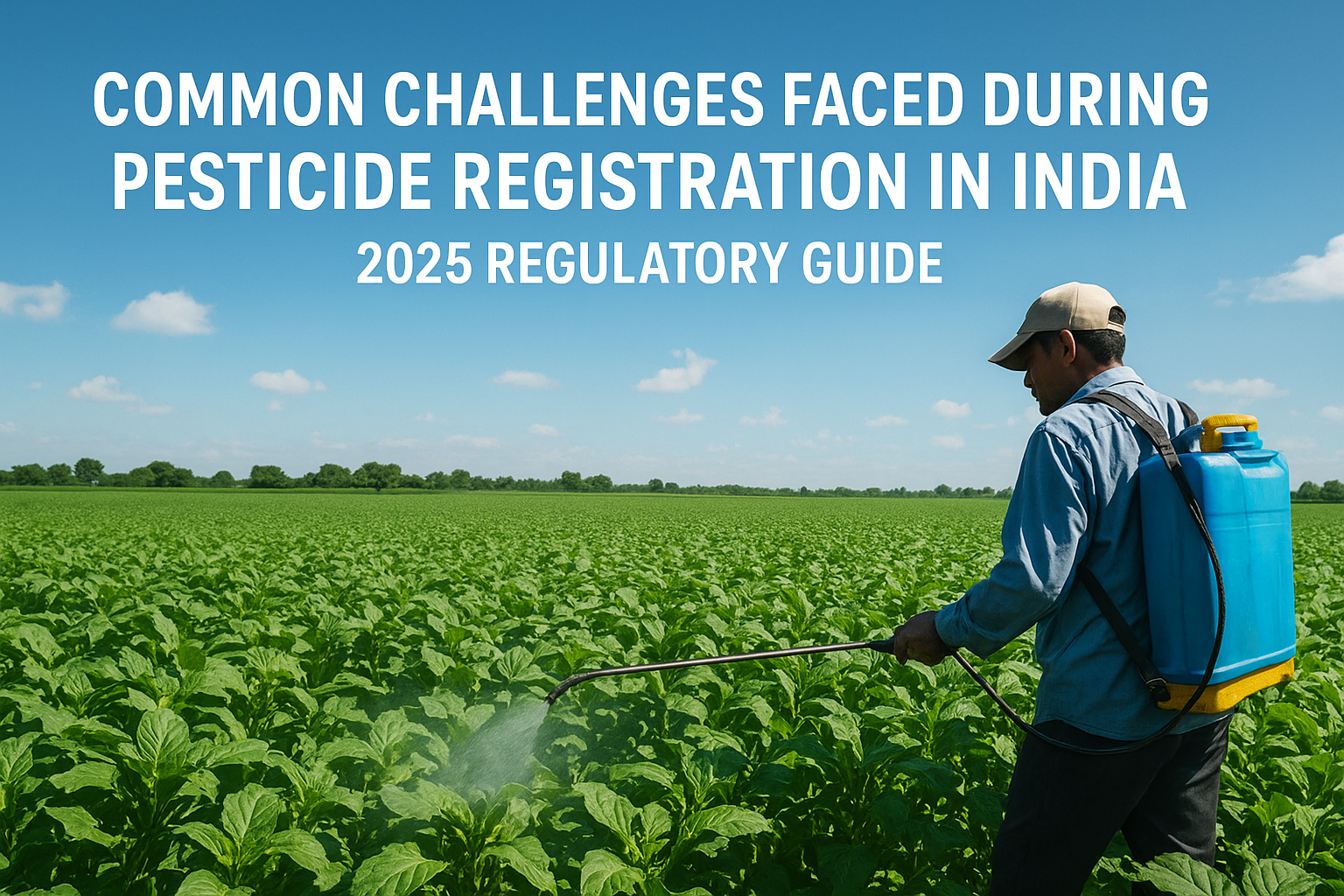 Common Challenges Faced During Pesticide Registration in India