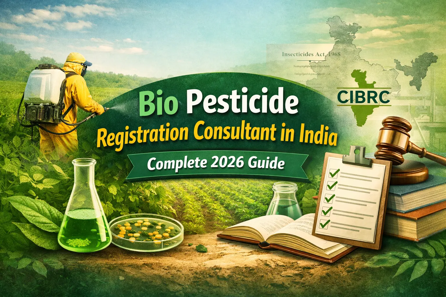 Bio Pesticide Registration Consultant in India