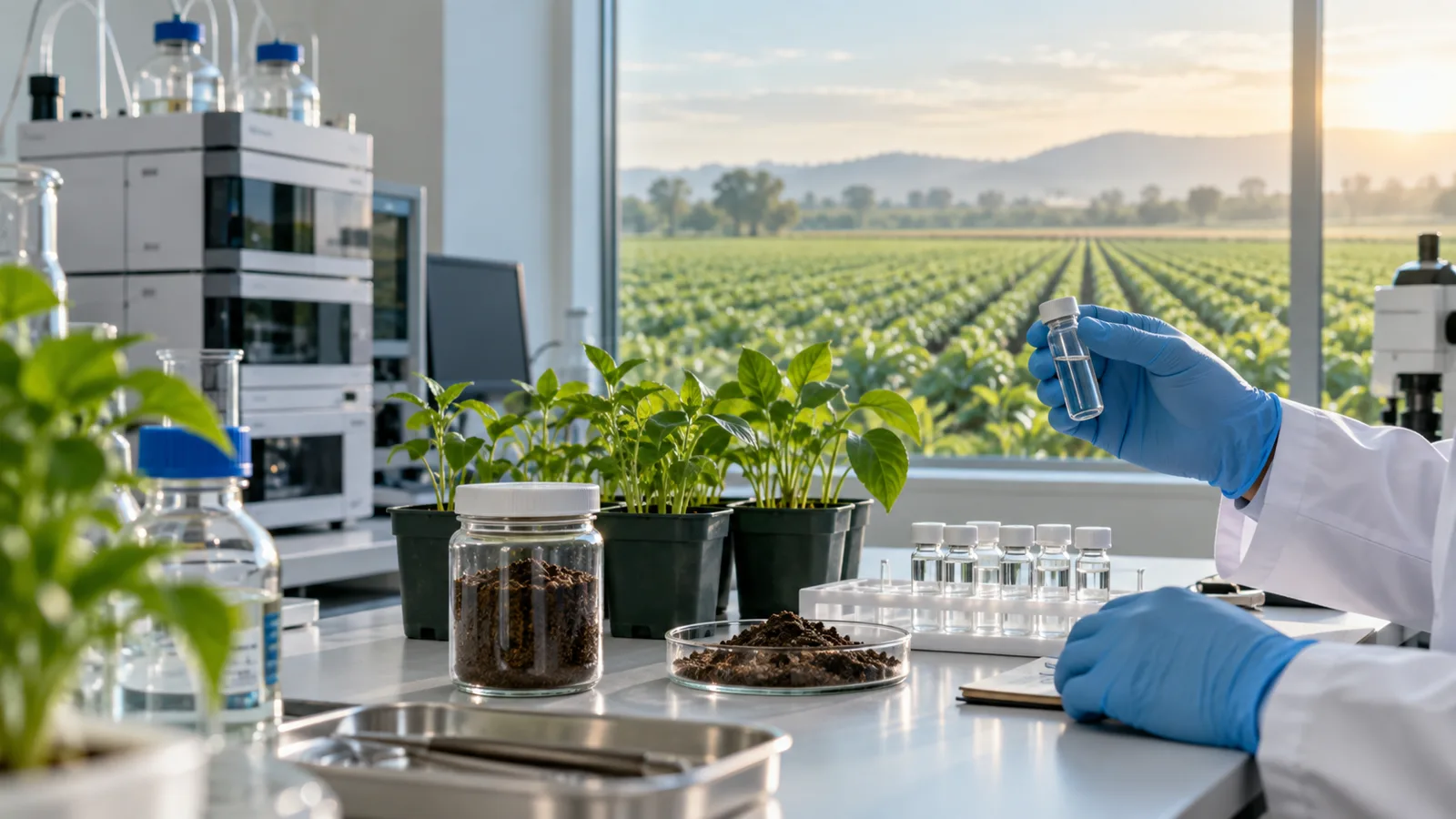 GLP Data Generation for Pesticides, Biostimulants & Fertilizers